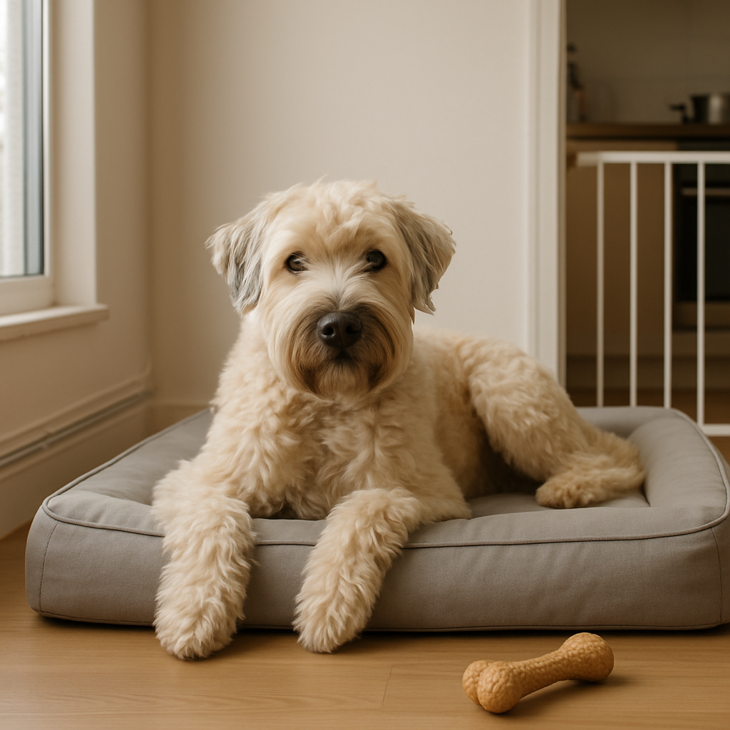 Sicherheit in der Wohnung: Hundemaßnahmen von Wheaten Vagabond