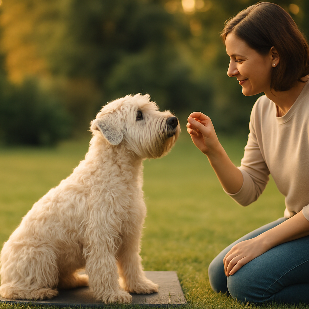 Wheaten-Vagabond: Grundkommandos Training – Grundlagen